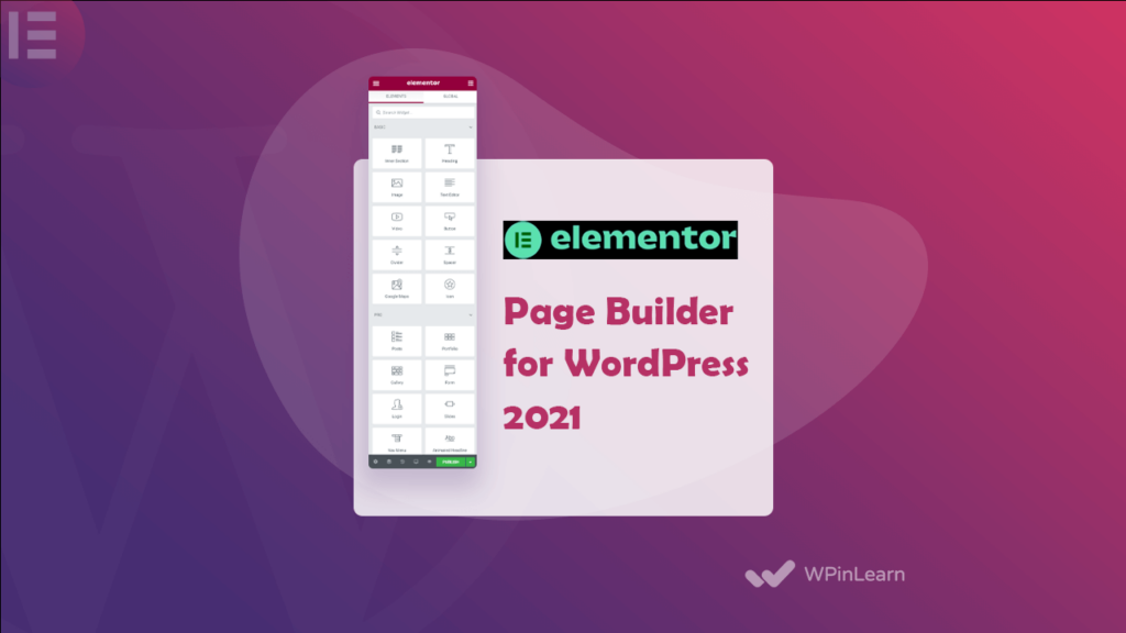 Elementor Most Popular Page Builder for WordPress