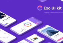 Exo Ui kit: An Premium Design Kit Dedicated To Mobile App Designers Exo ui kit for mobile app