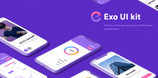 Exo Ui kit: An Premium Design Kit Dedicated To Mobile App Designers Exo ui kit for mobile app