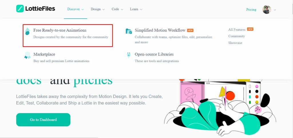 free lottie animations for designers