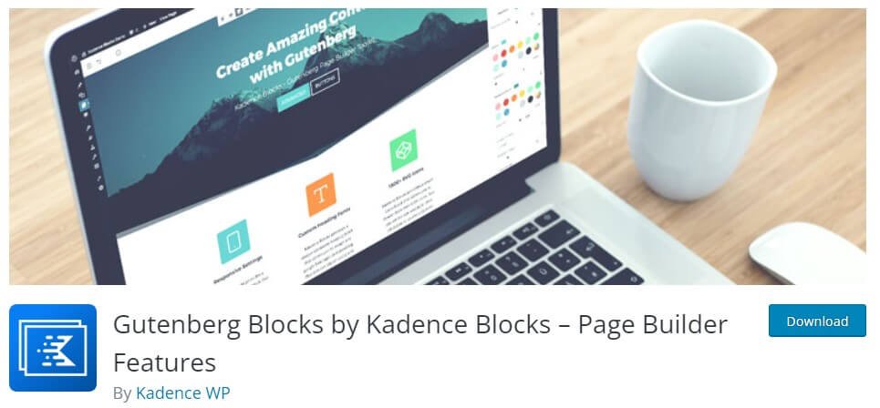 Kadence blocks gutenberg blocks plugin