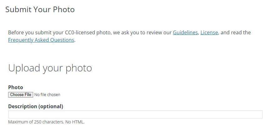 upload your photo to photo directory