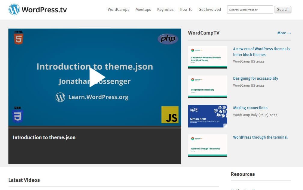 WordPress.tv