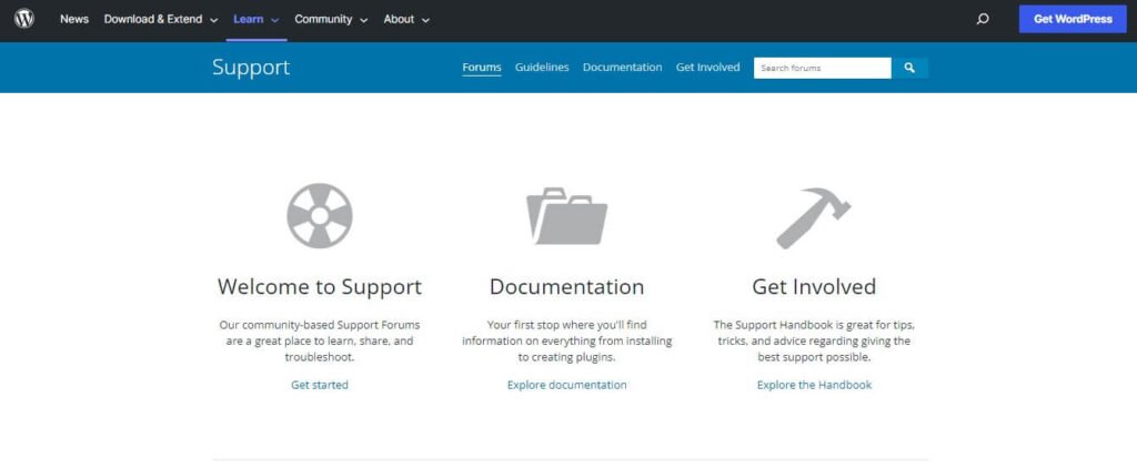 WordPress Forum