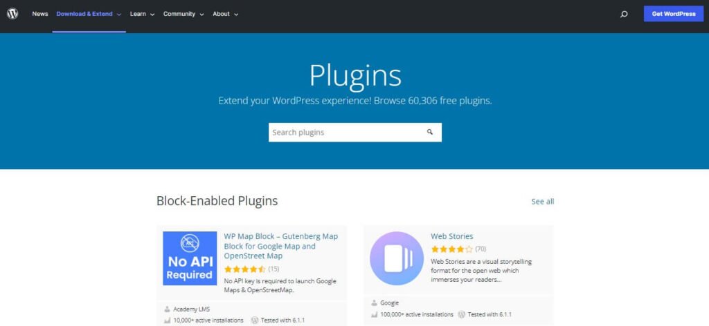 WordPress plugins