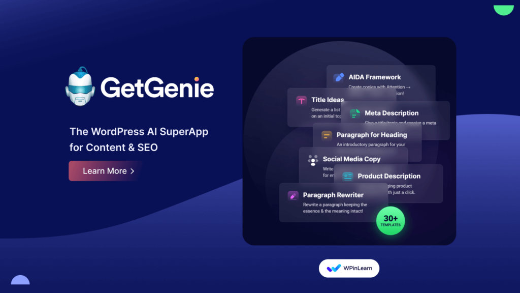 GetGenie_ Ultimate AI Assistant For Content Writers