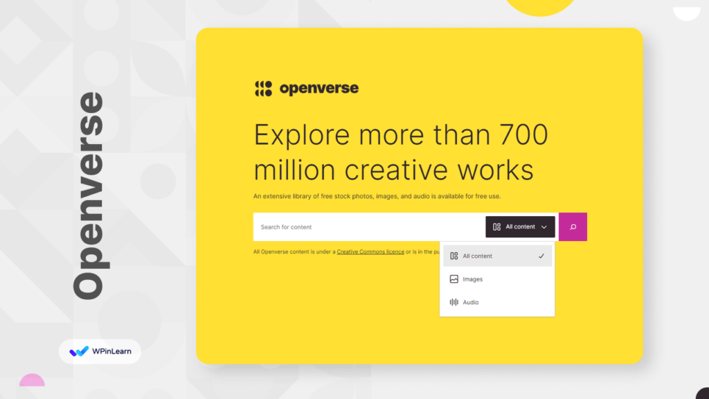 What Is WordPress OpenVerse