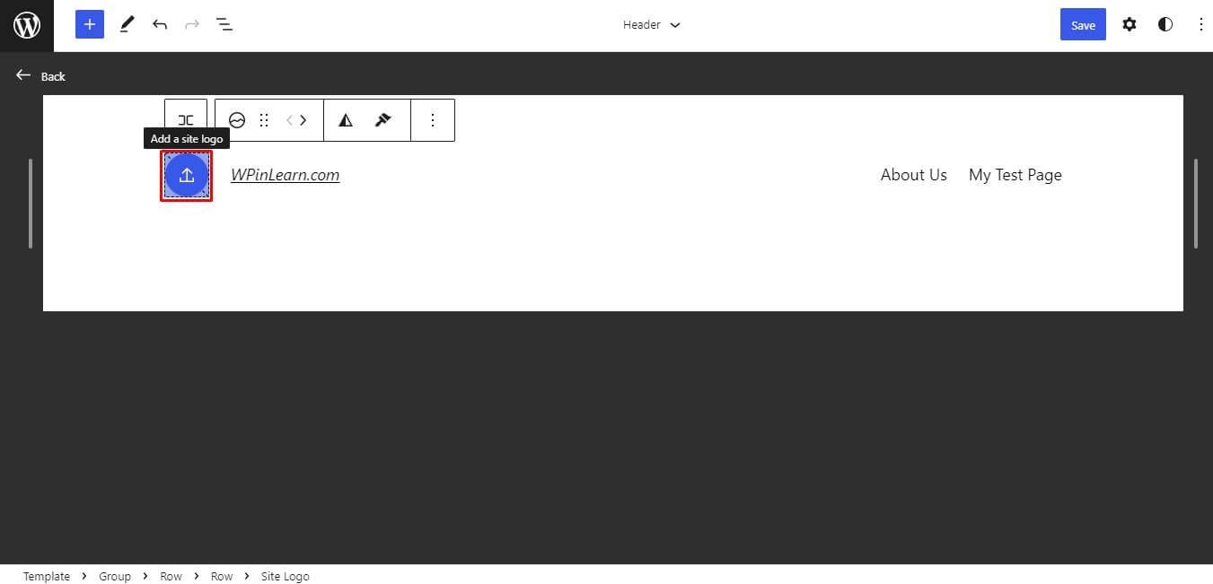 How to add site icon in wordpress full site editor fse wpinlearn