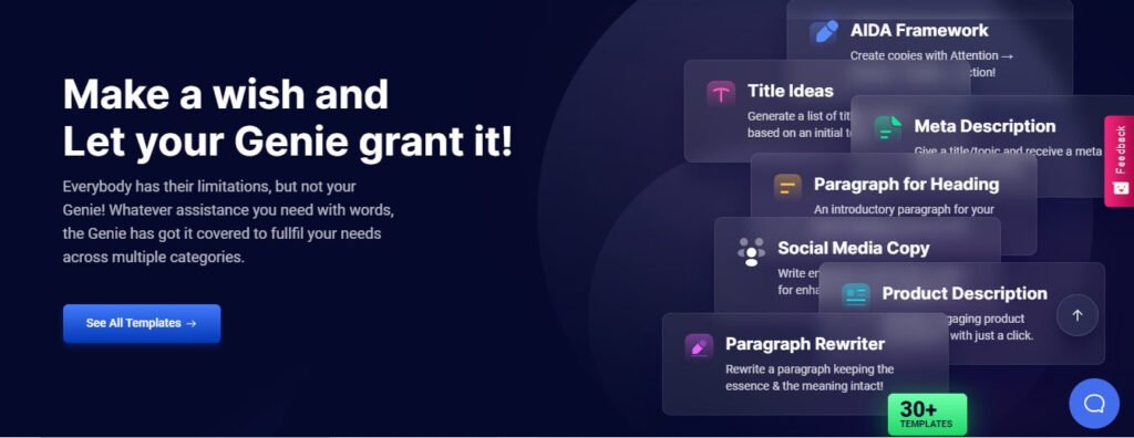 getgenie writing templates
