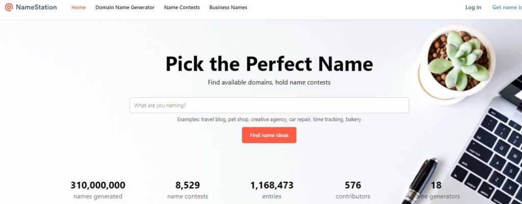 NameStation domain name generators