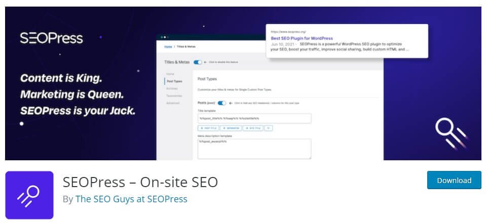SEOPress ai plugin