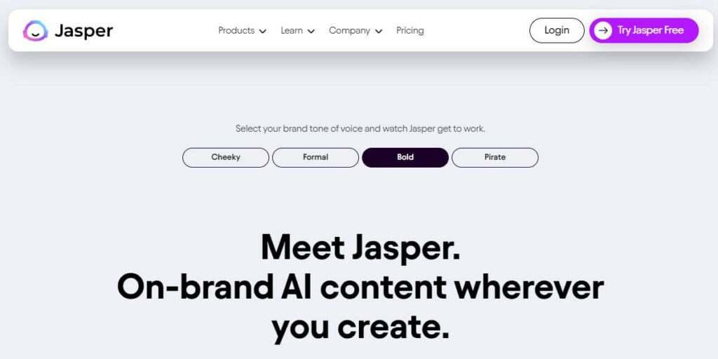 Jasper ai tools