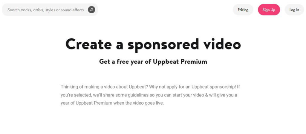How to Get Uppbeat 1-Year Premium Subscription for Free in Free Stock Music