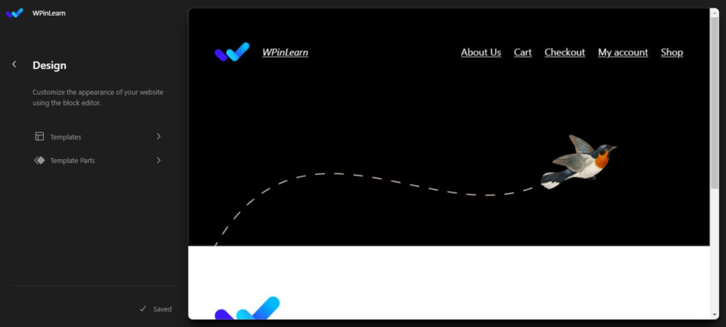 full site editing