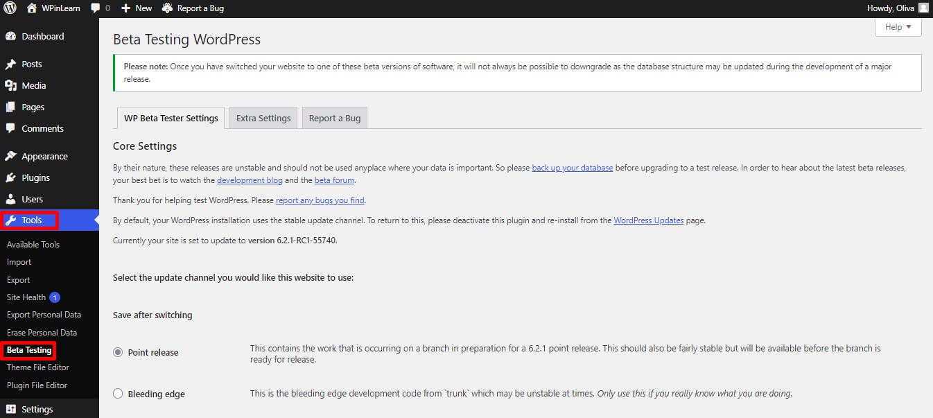 How To Beta Test WordPress Releases? - WPinLearn