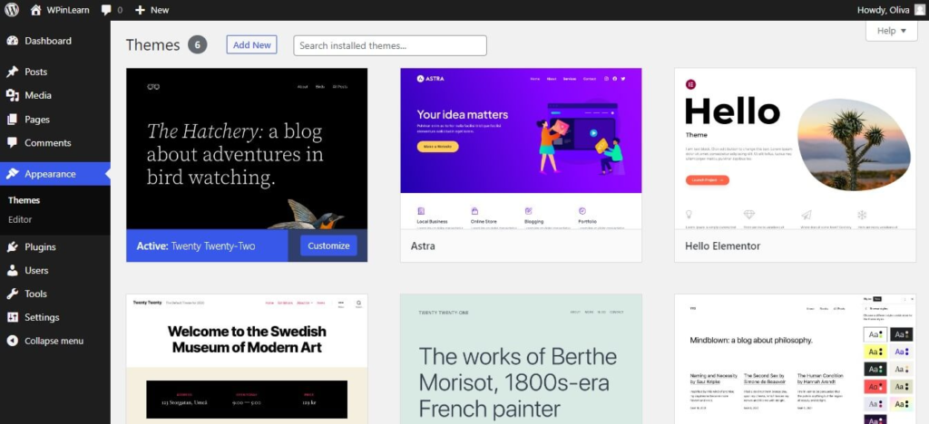 wordpress themes