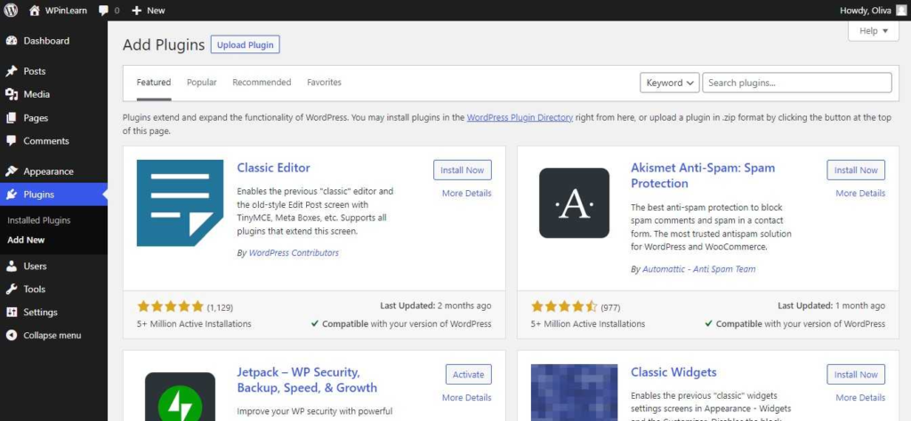 wordpress plugins