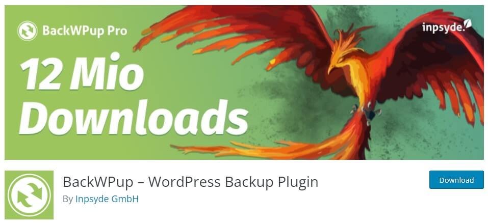 BackWPup plugin