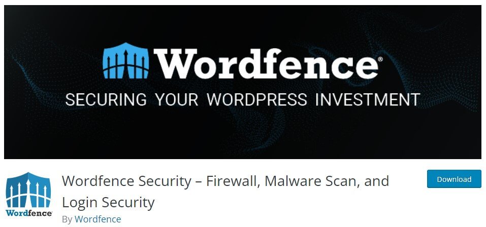 Wordfence Security Top Security Plugins for WordPress