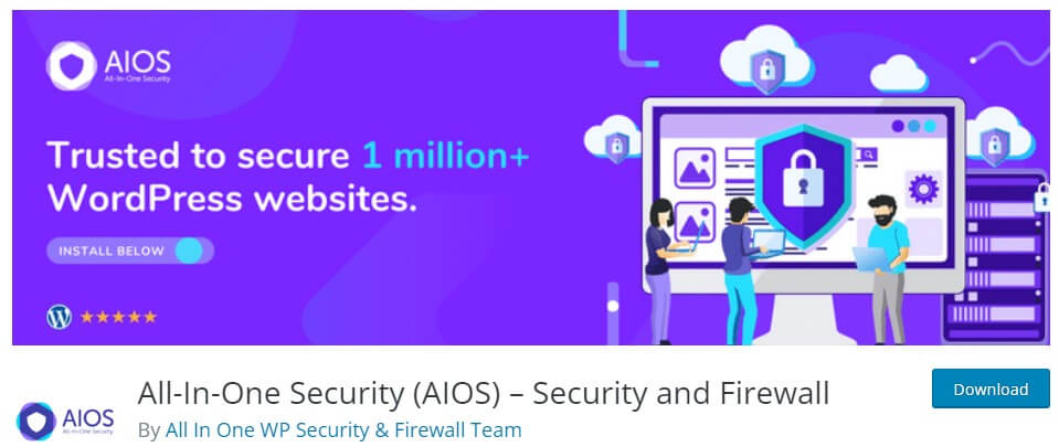 All-In-One WP Security plugin