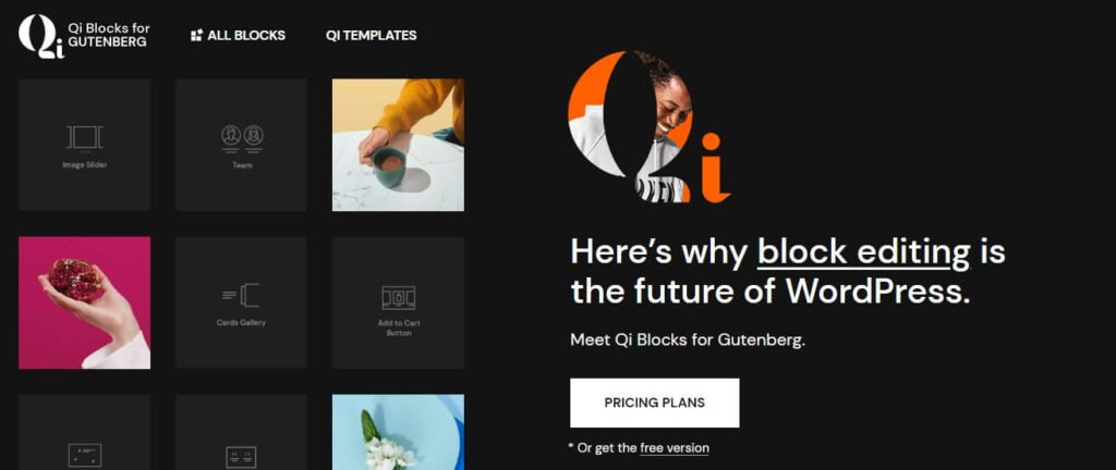 Qi Blocks For Gutenberg